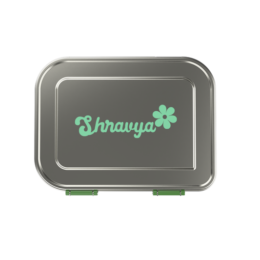 Bento Box - Three Part - Forest Green