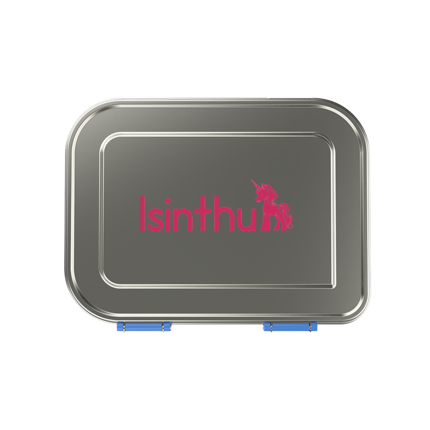 Bento Box - Three Part - Blazing Blue