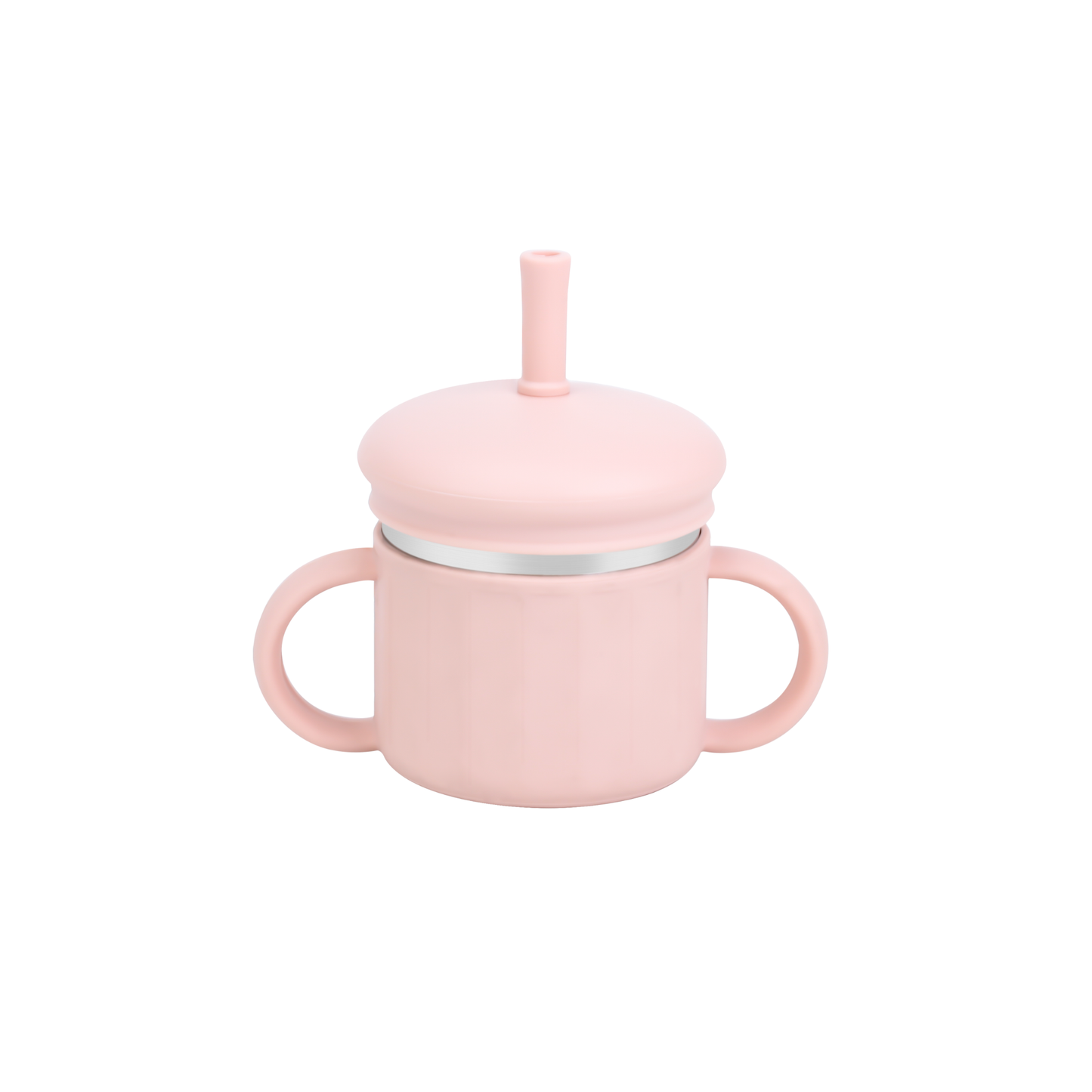 Little Sipper™ 4-in-1 Stainless Steel Cup - Blush