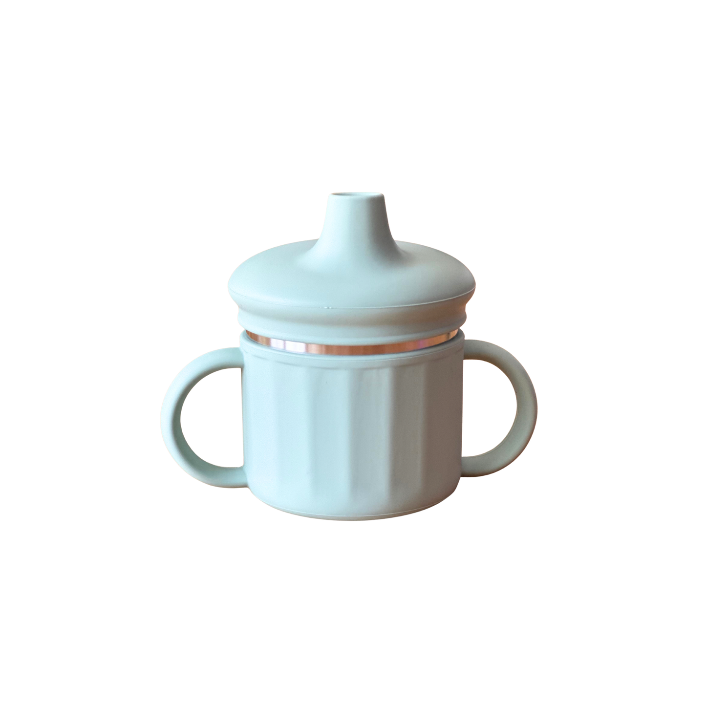 Little Sipper™ 4-in-1 Stainless Steel Cup - Duck Egg Blue