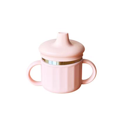 Little Sipper™ 4-in-1 Stainless Steel Cup - Blush
