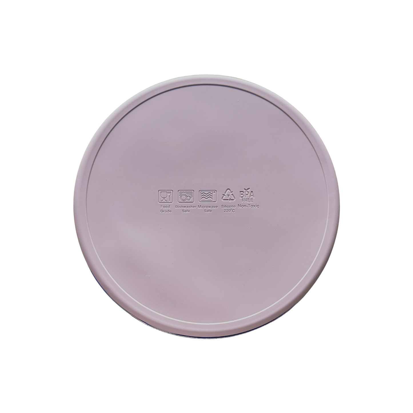 Everyday Stainless-Steel Plate - Dusty Rose