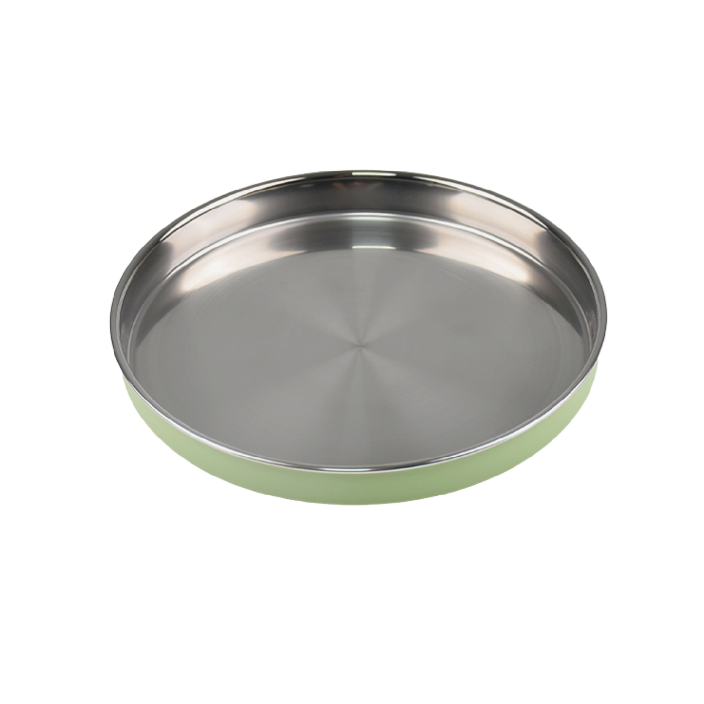 Everyday Stainless-Steel Plate - Sage Green