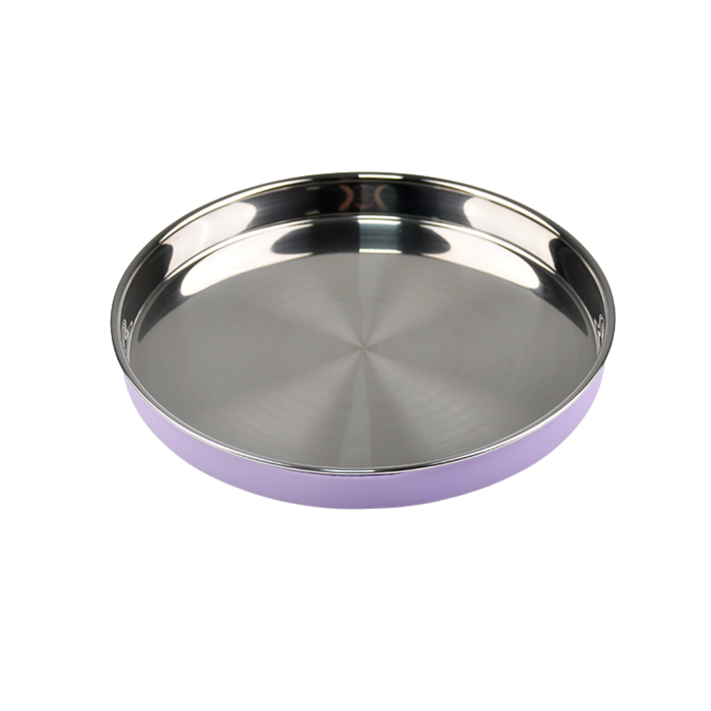 Everyday Stainless-Steel Plate - Lilac