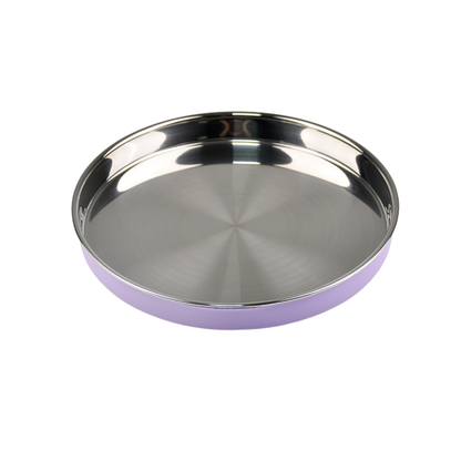 Everyday Stainless-Steel Plate - Lilac