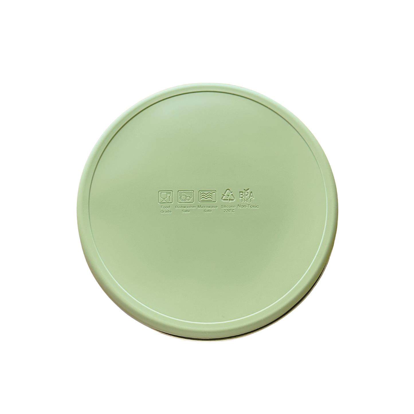 Everyday Stainless-Steel Plate - Sage Green