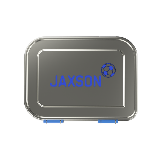 Bento Box - Three Part - Blazing Blue