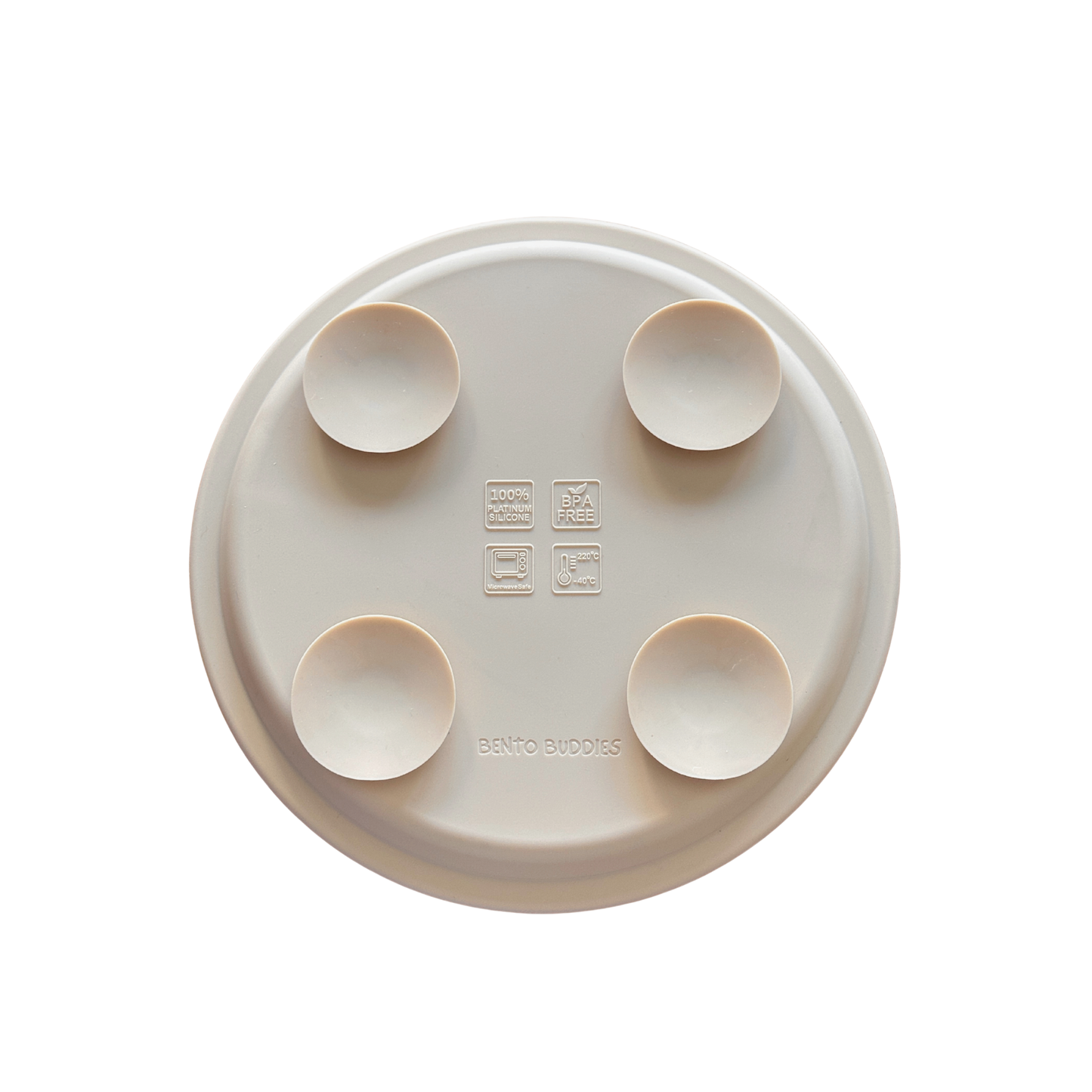 Everyday Stainless Steel Portion Plate - Caramel