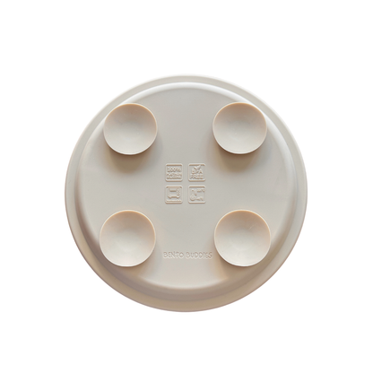 Everyday Stainless Steel Portion Plate - Caramel