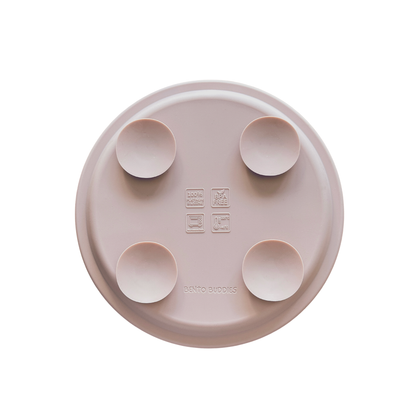 Everyday Stainless-Steel Portion Plate - Dusty Rose