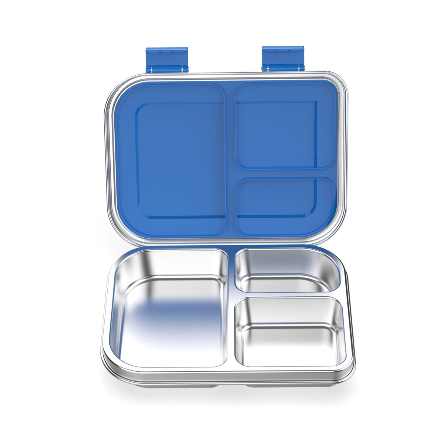 Bento Box - Three Part - Blazing Blue